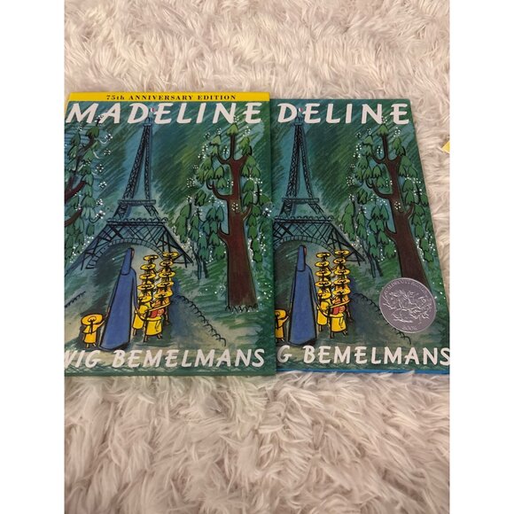 Madeline 75th Anniversary Edition Book By Ludwig Bemelmans With Pop-Up Paris Sce - Picture 14 of 16